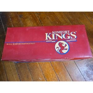 Komfort Kings Slippers 10.5 Wide New In Box.